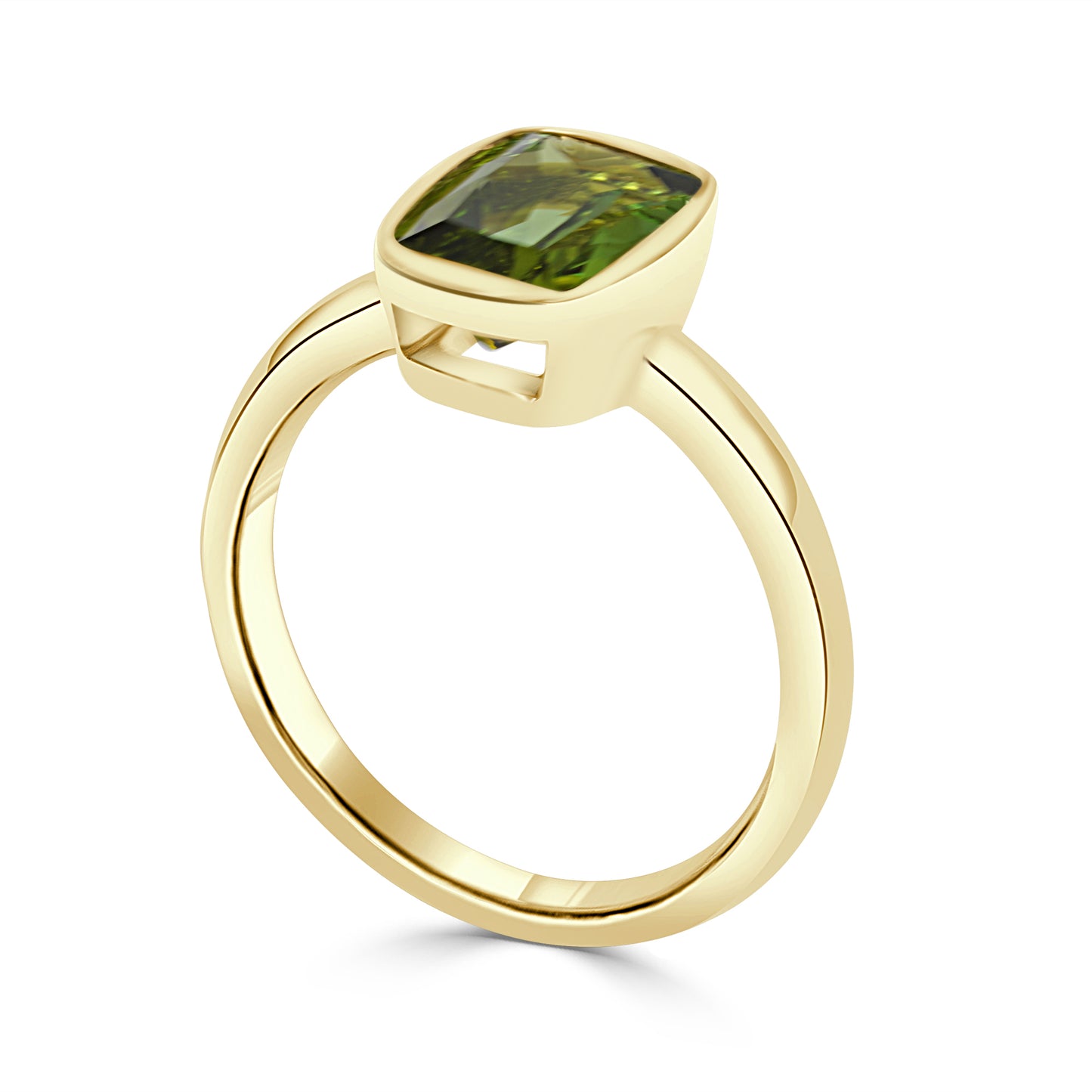 Green Tourmaline Dress Ring