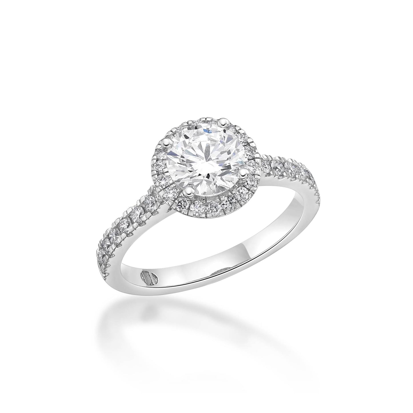 GIA certified engagement ring
