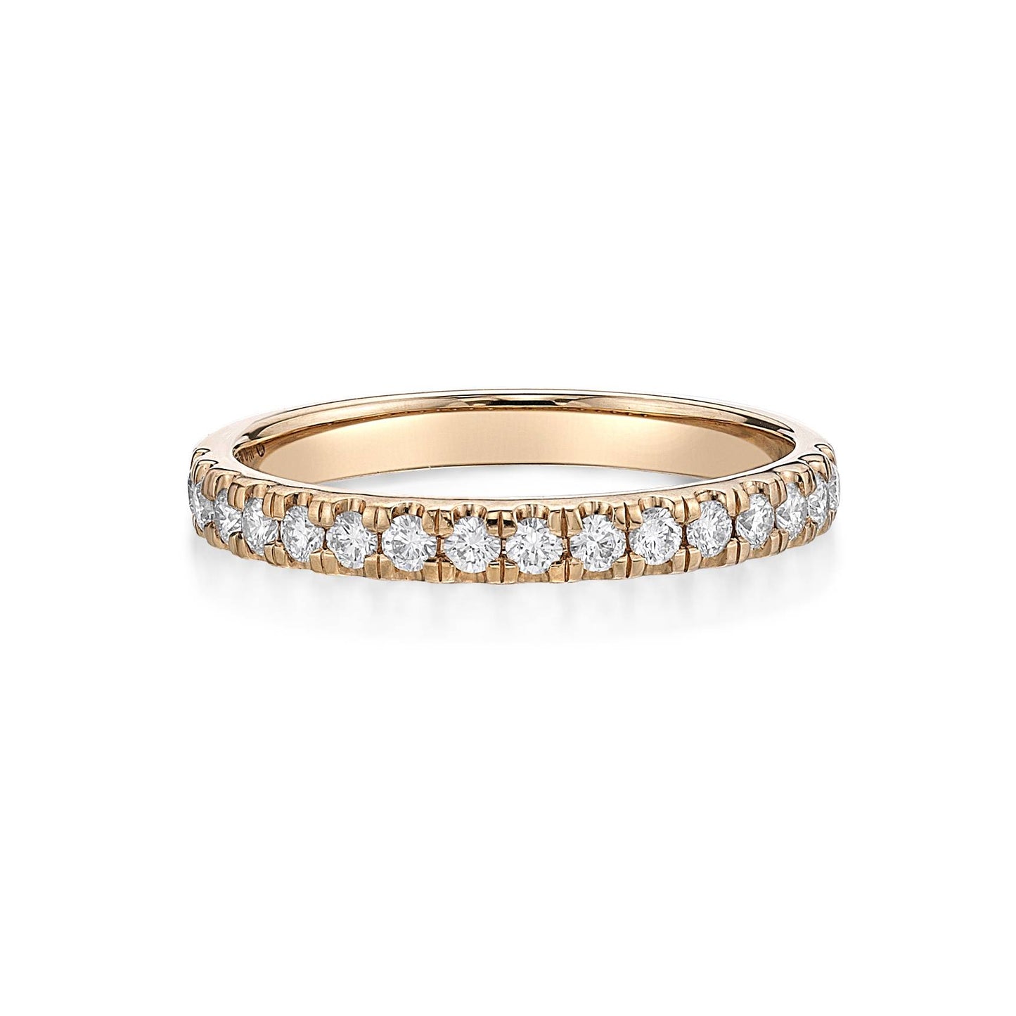 Amara - Round Brilliant Cut Diamond Band image 0