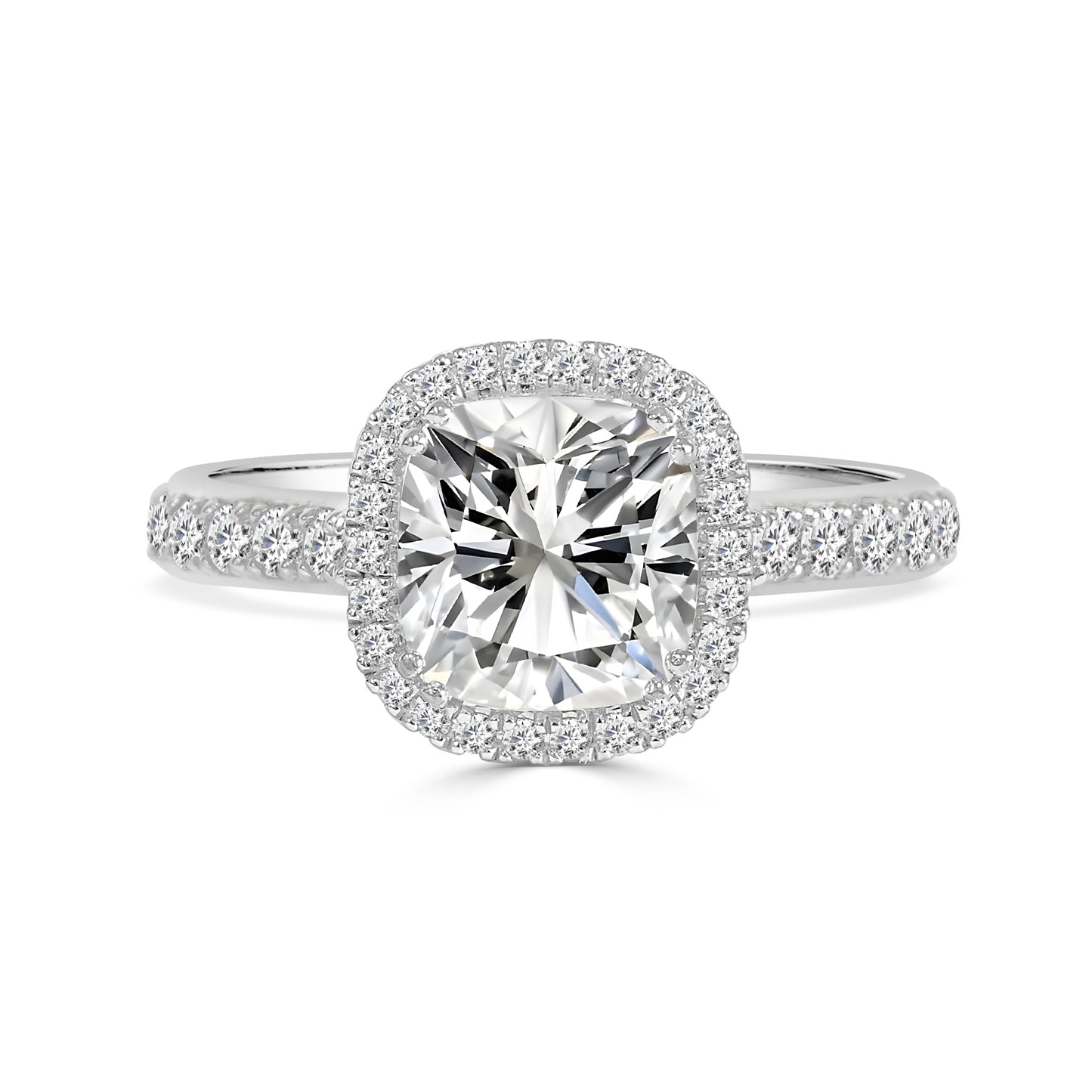 Selena - Cushion Cut Diamond Engagement Ring image 0