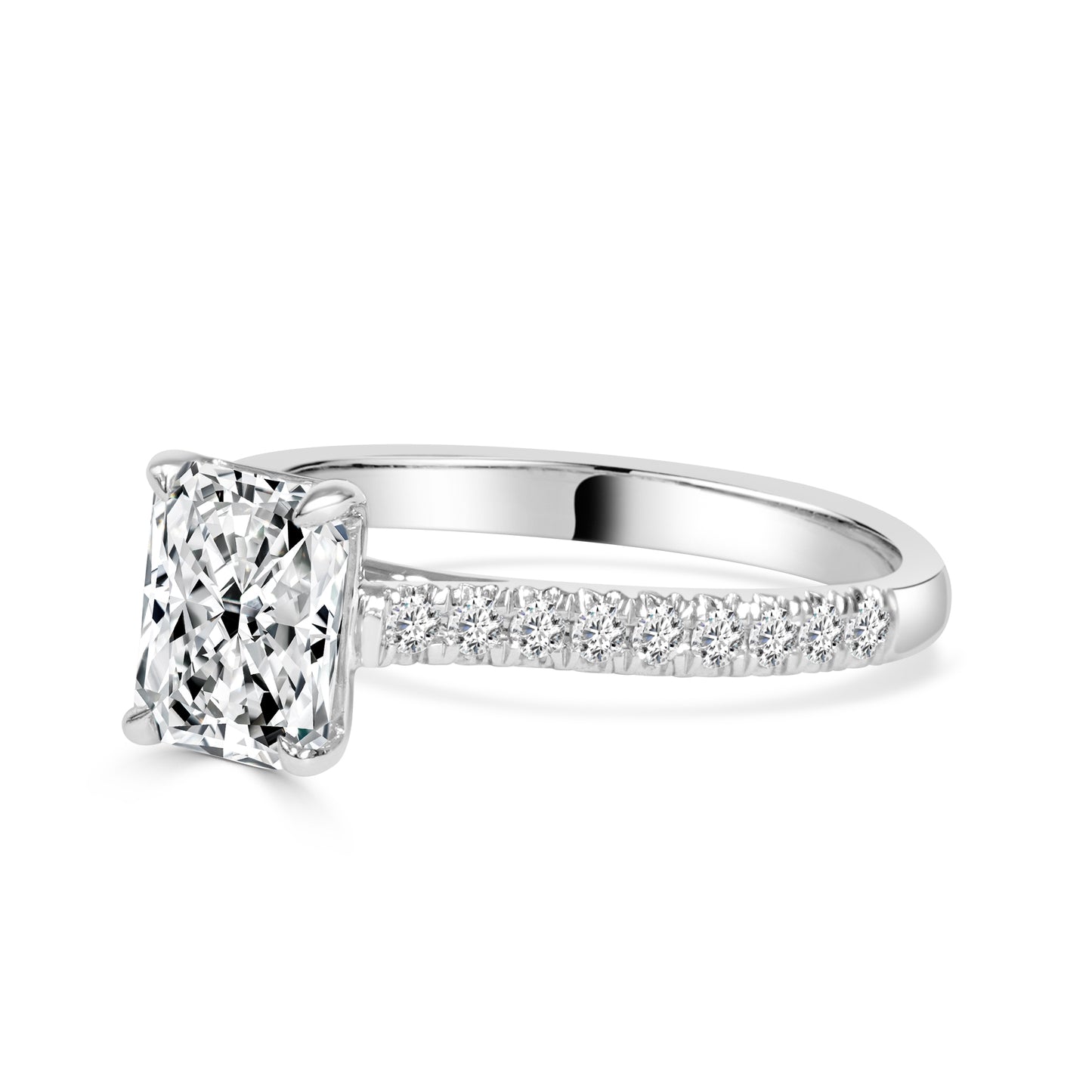 Venus - 1.5 Carat Radiant Cut Enagement Ring image 1