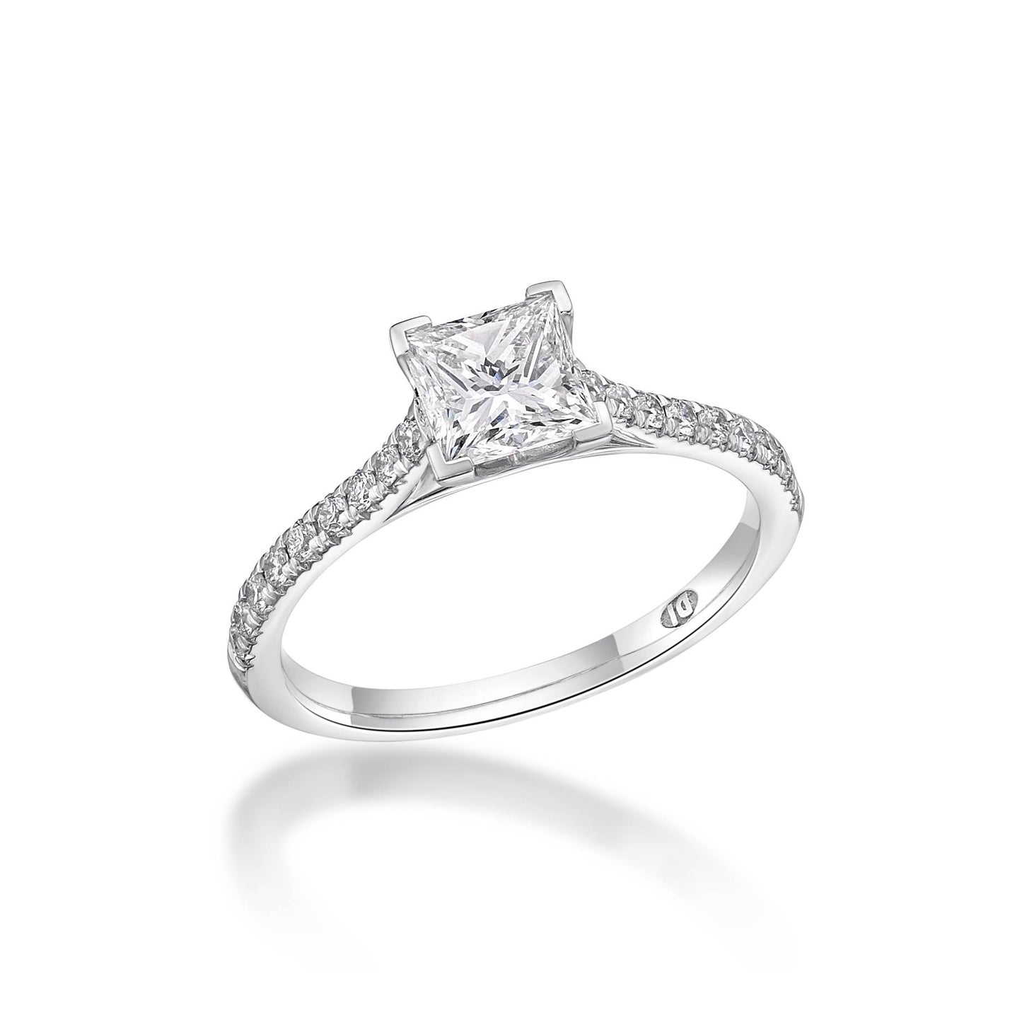 Venus - Princess Cut Diamond Engagement Ring image 1