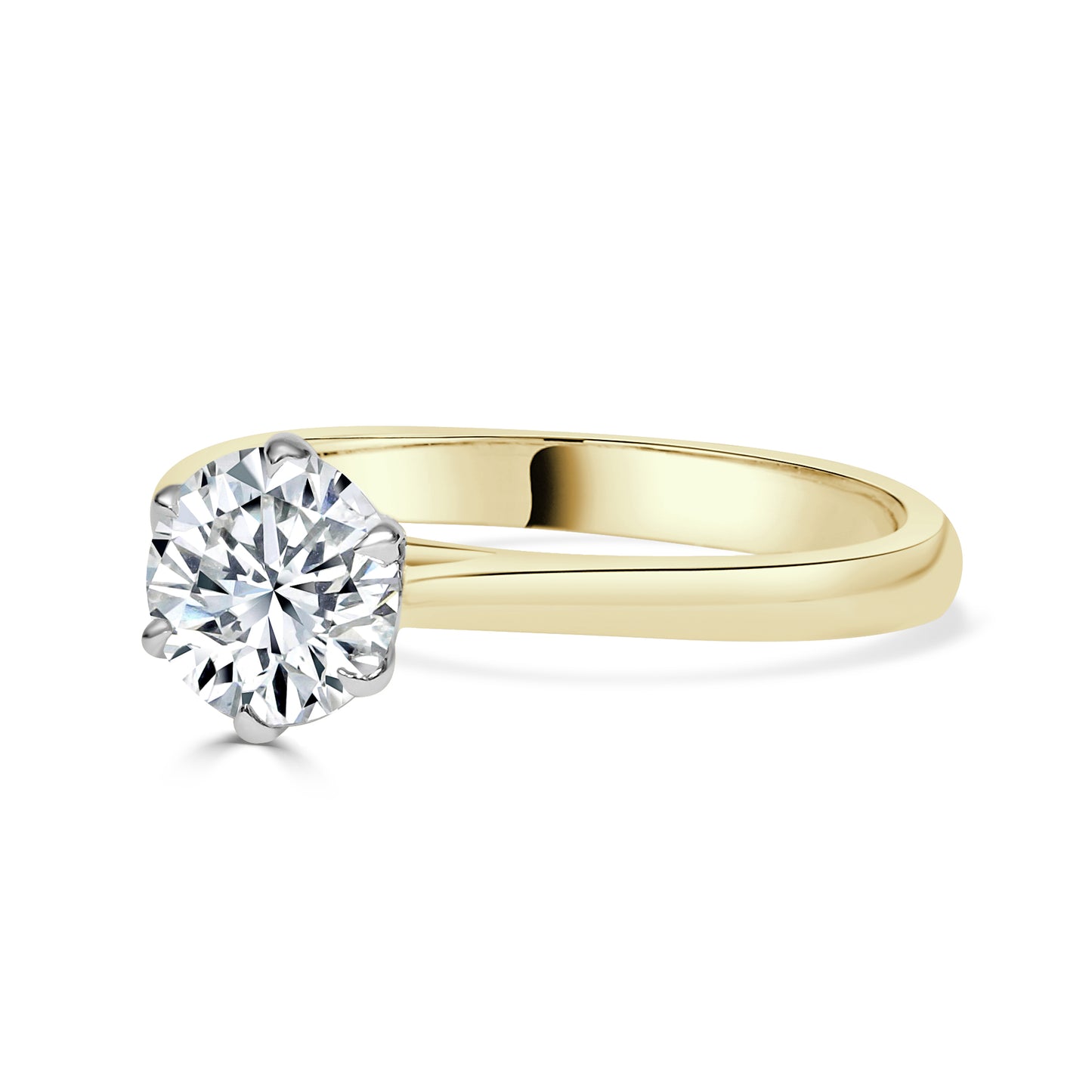 1 Carat Round Brilliant Cut Solitaire image 1