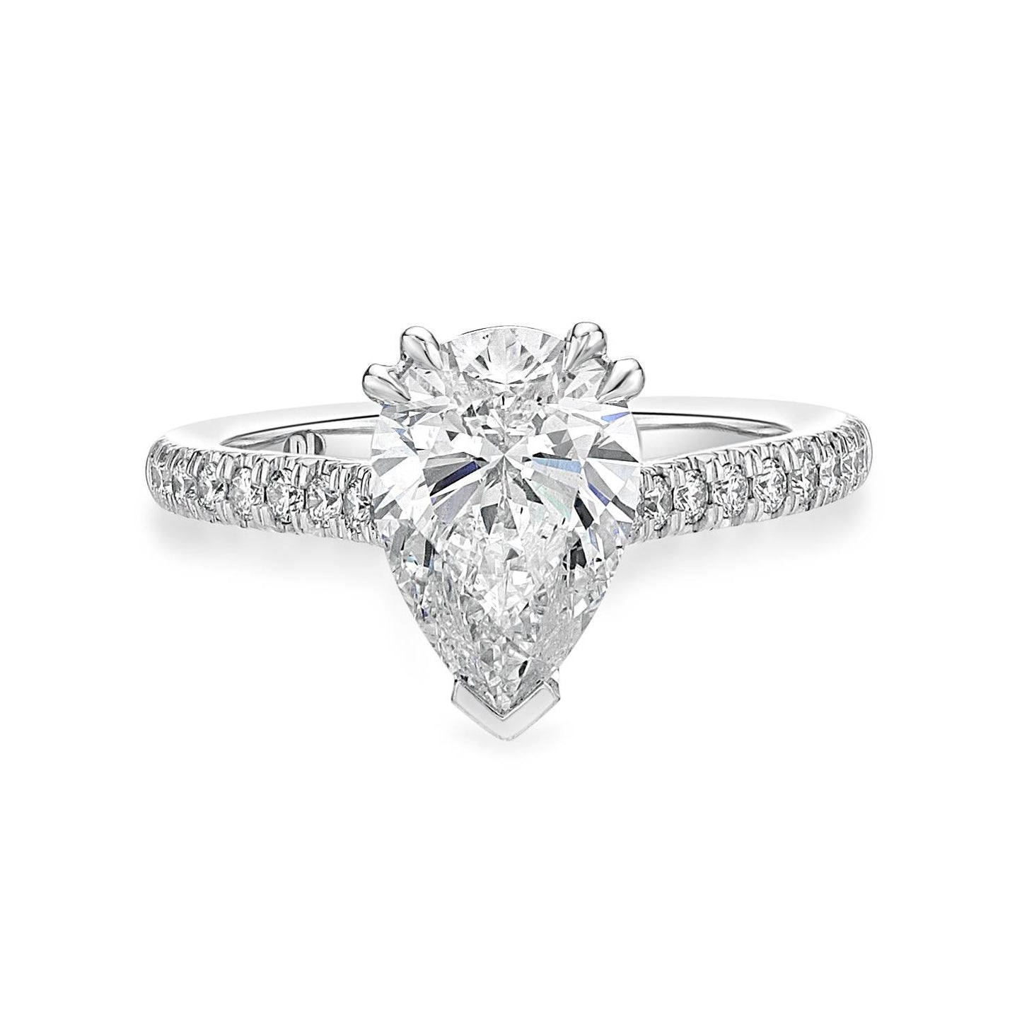 Venus - Pear Cut Diamond Engagement Ring image 0