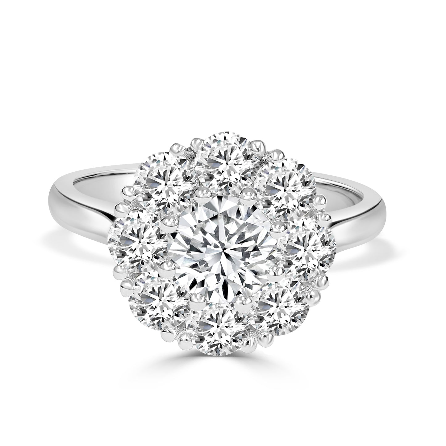 Round Brilliant Cut Diamond Engagement Ring image 0
