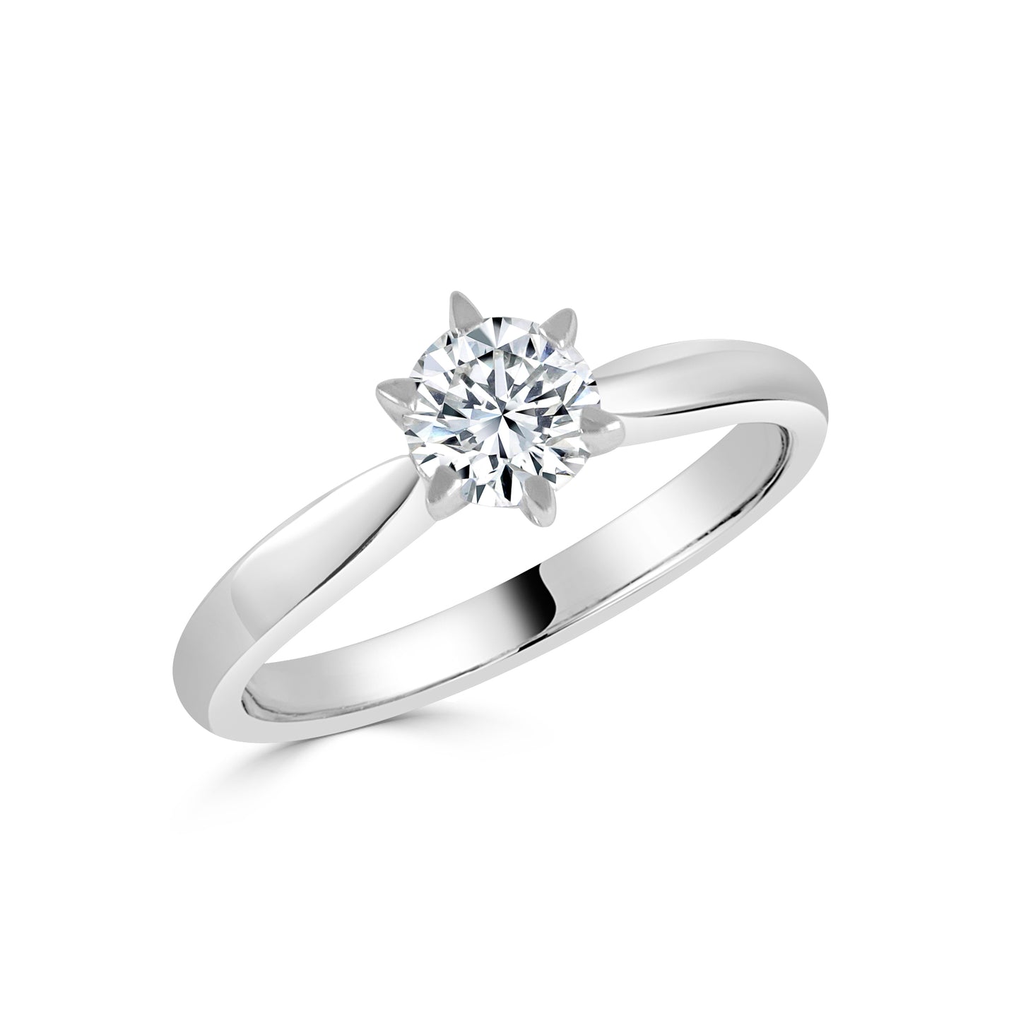 Janna -Solitaire Diamond Engagement Ring