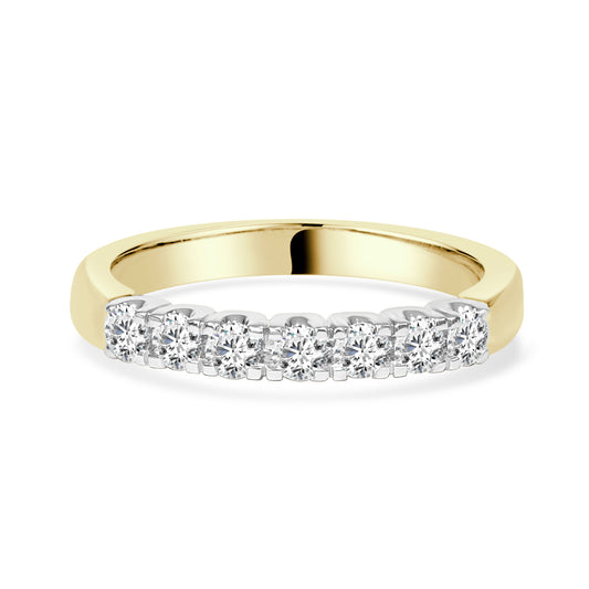 Round Brilliant Cut Diamond Band image 0