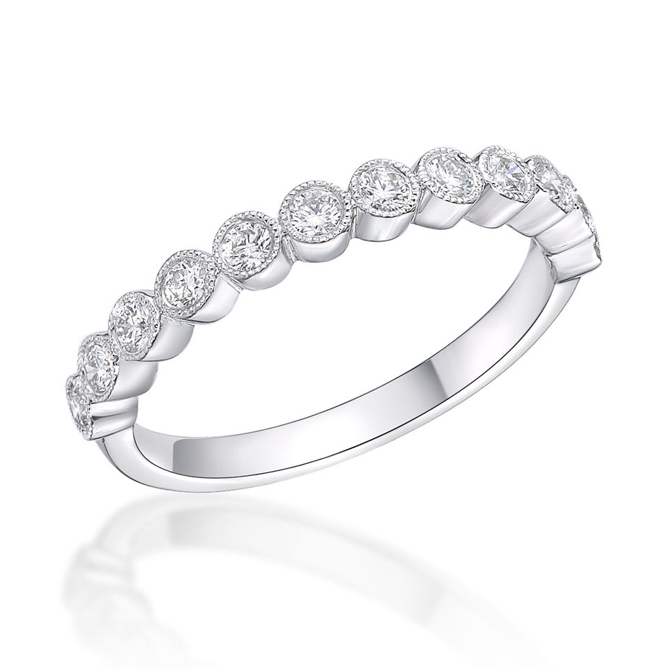 Round Brilliant Cut Diamond Dress Ring image 0