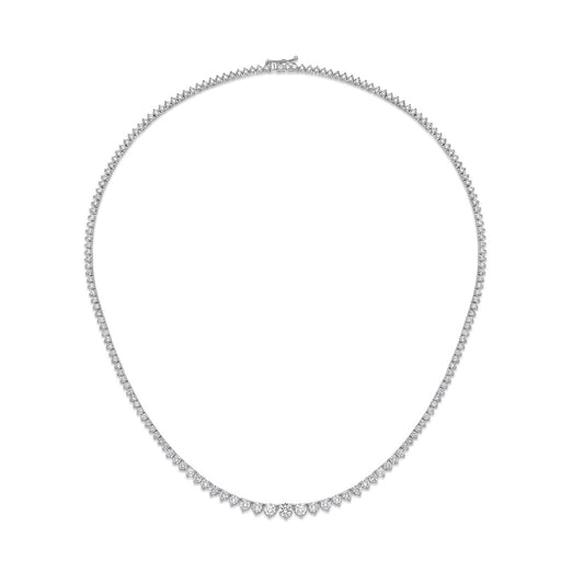 Round Brilliant Cut Diamond Necklace image 0