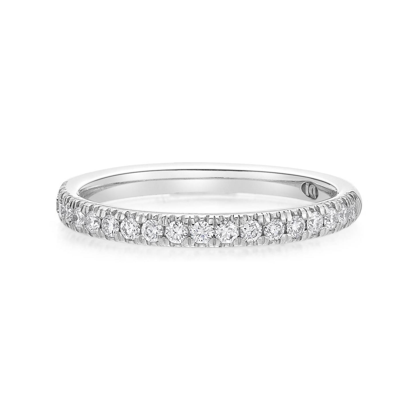 Venus - Round Brilliant Cut Diamond Band image 0