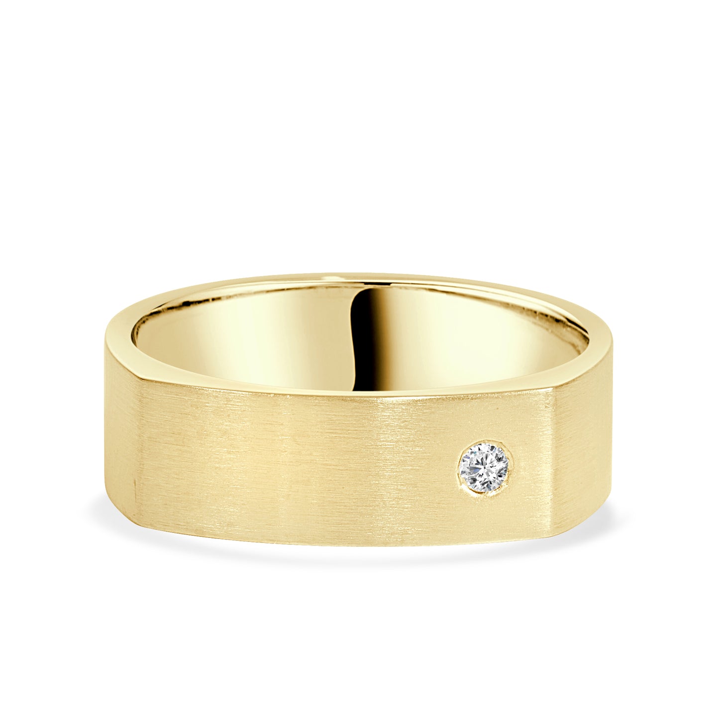 Gents Diamond Band image 1