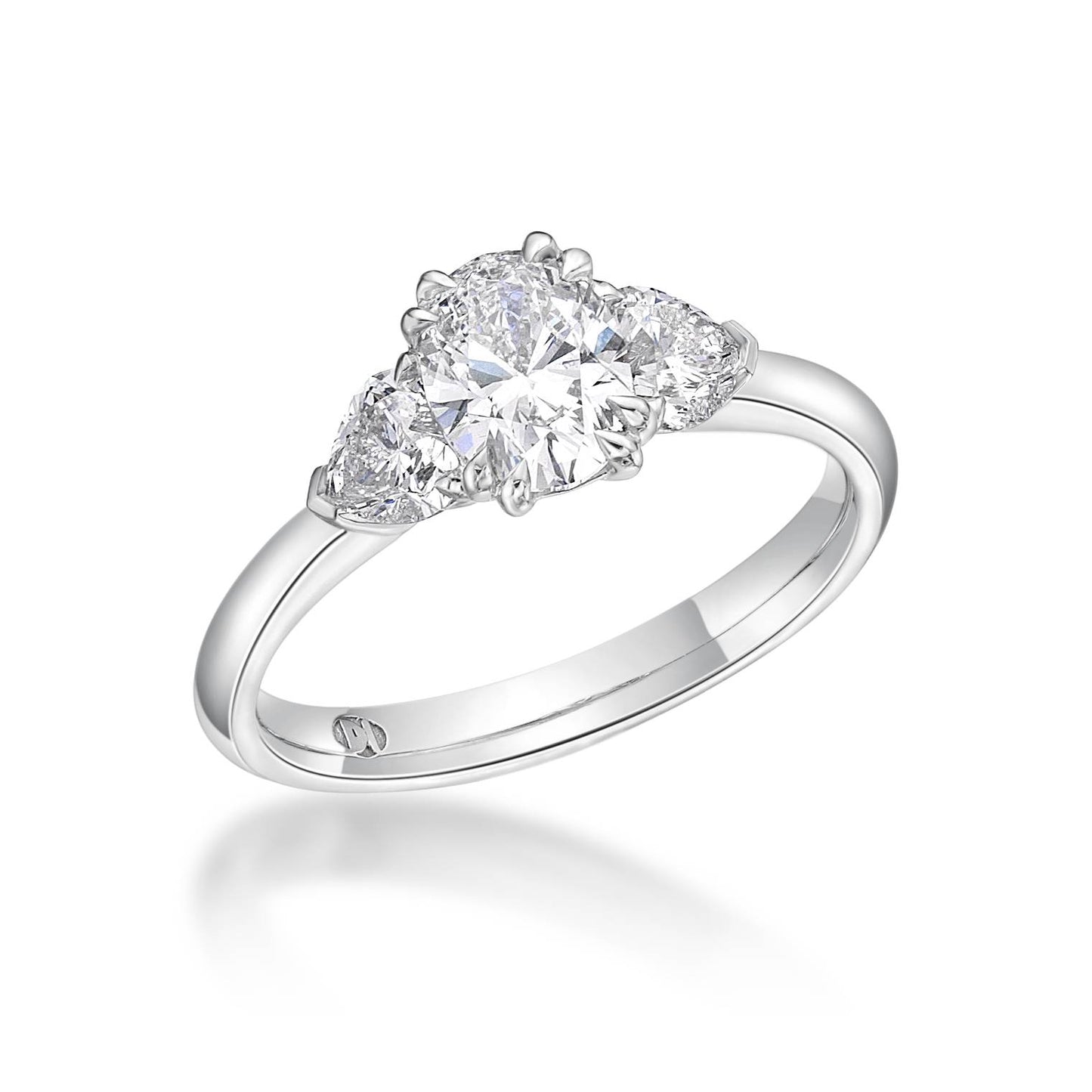Lasya - Oval Cut Diamond Engagement Ring image 1