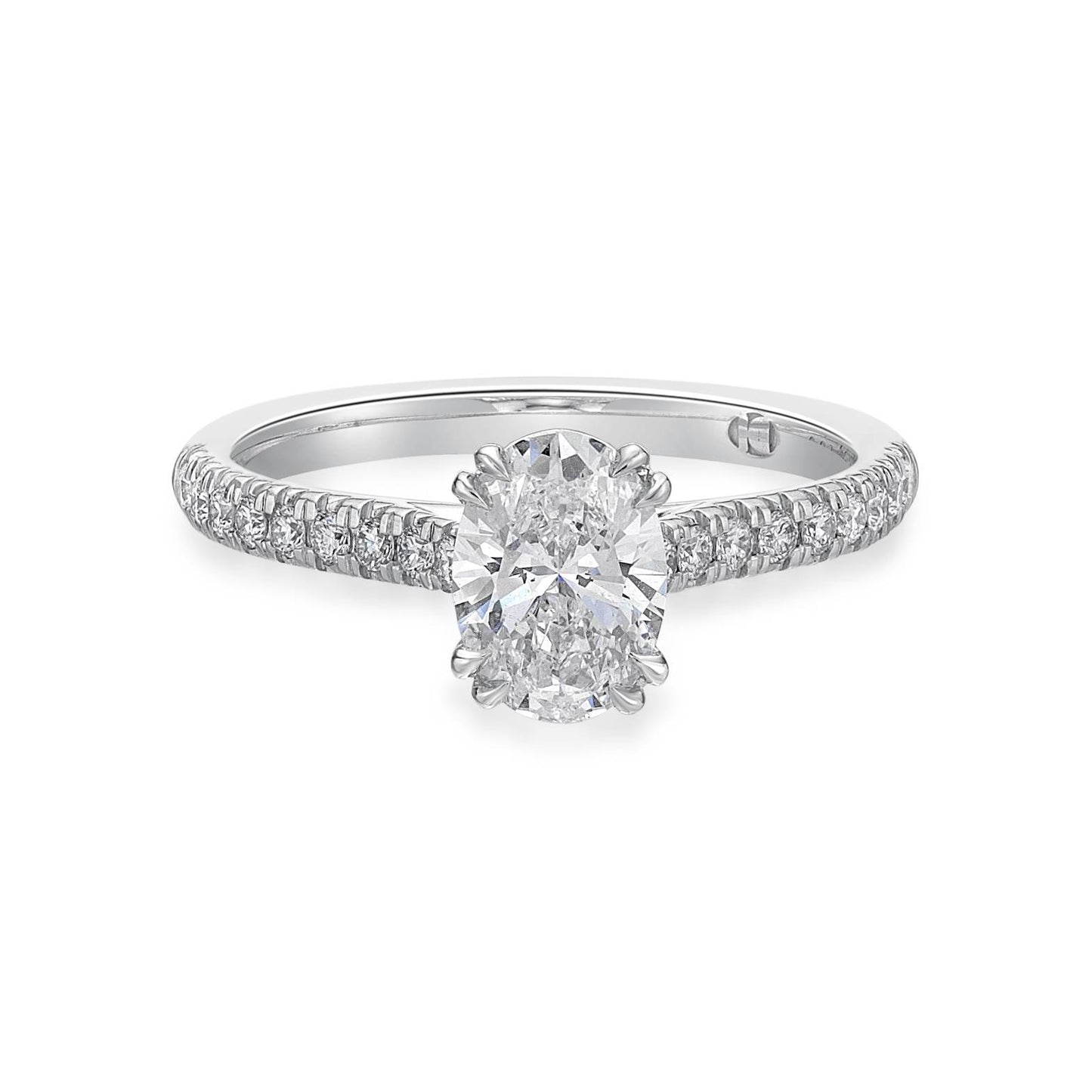 Venus - Oval Cut Diamond Engagement Ring image 0
