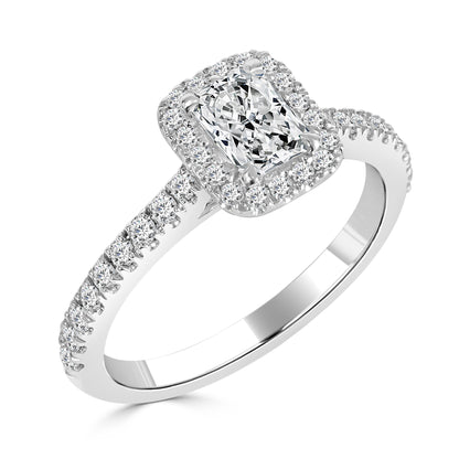 Estelle - Radiant Cut Diamond Engagement Ring