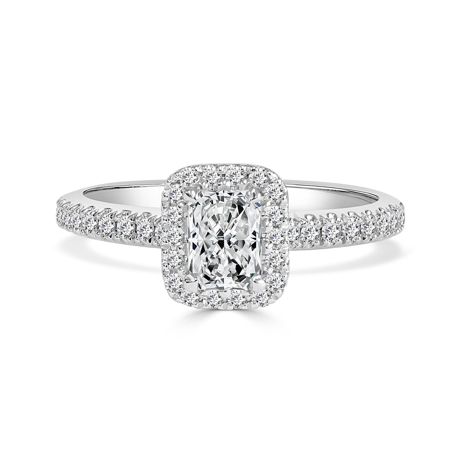Estelle - Radiant Cut Diamond Engagement Ring