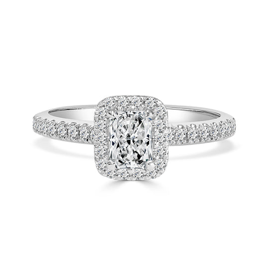 Estelle - Radiant Cut Diamond Engagement Ring
