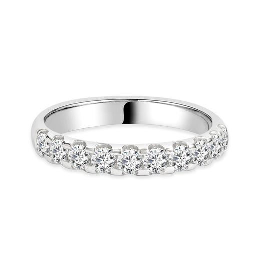 White Gold Diamond Wedding Band