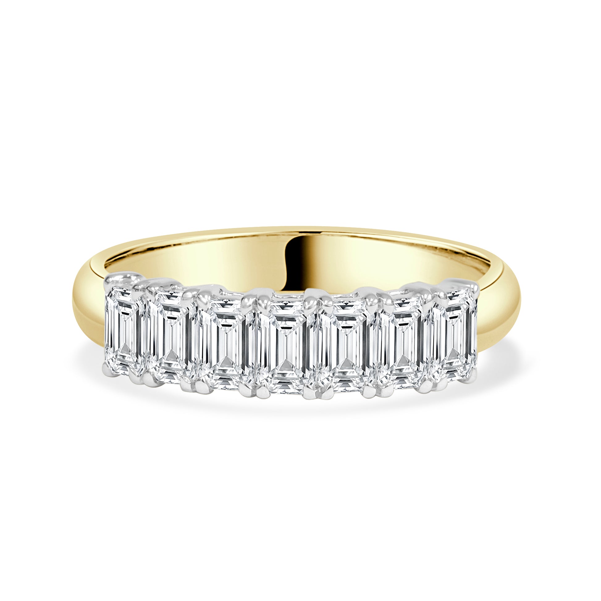 Emerald Cut Diamond Dress Ring image 0