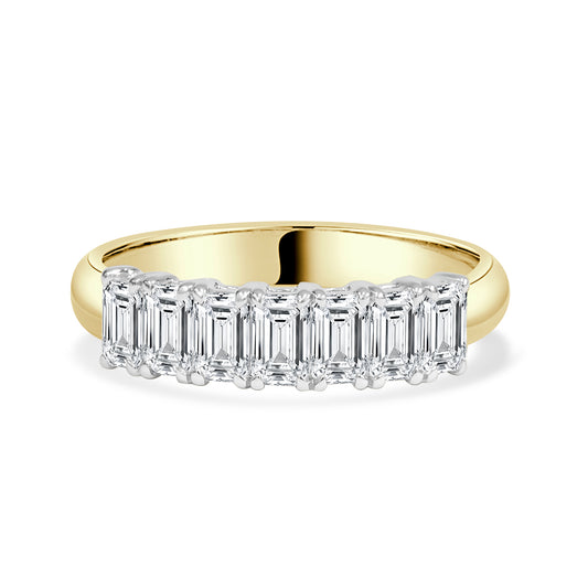 Emerald Cut Diamond Dress Ring image 0