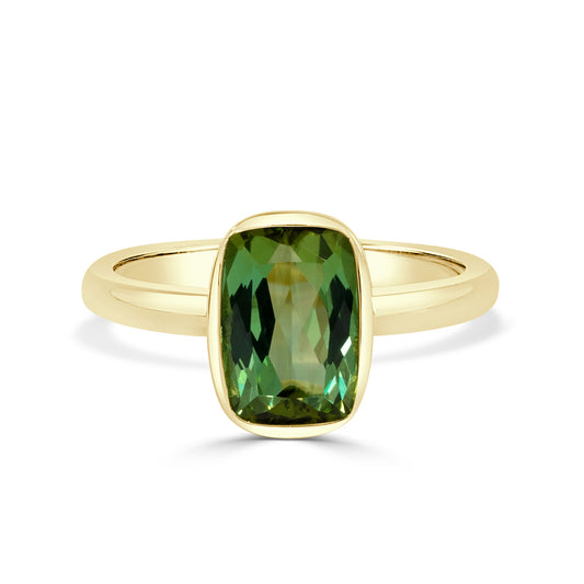 Green Tourmaline Dress Ring