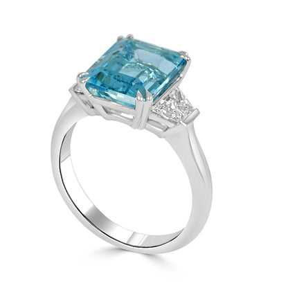 Portia - Aquamarine Dress Ring
