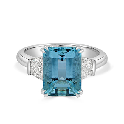 Portia - Aquamarine Dress Ring