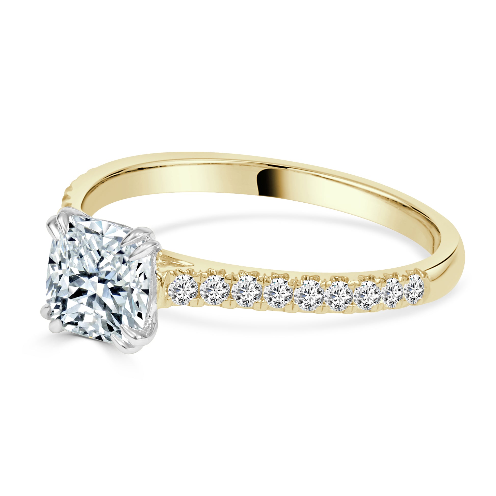 Venus - 1 Carat Cushion Cut Diamond Engagement Ring image 1