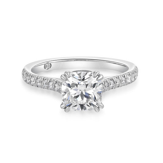 Venus - Cushion Cut Diamond Engagement Ring image 0