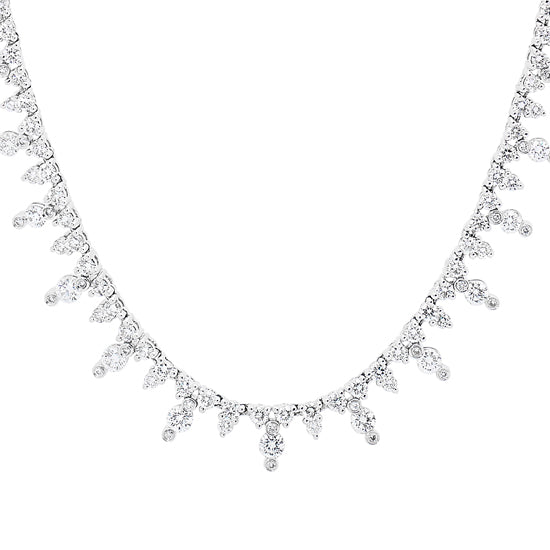 Round Brilliant Cut Diamond Necklace image 0