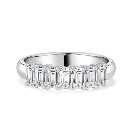 Emerald Cut Diamond Dress Ring image 0