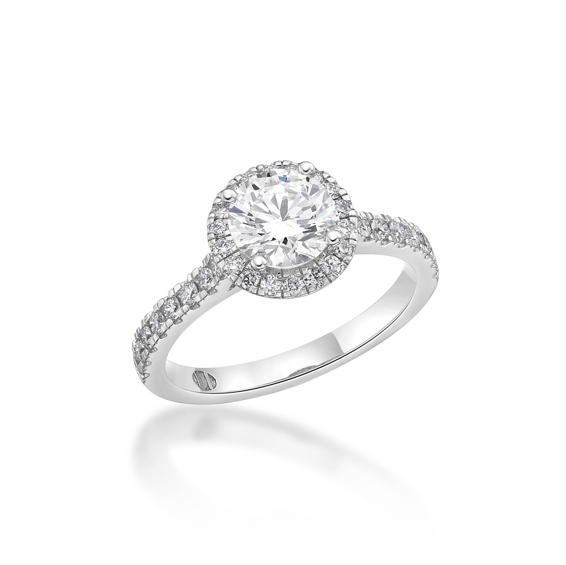 GIA certified engagement ring
