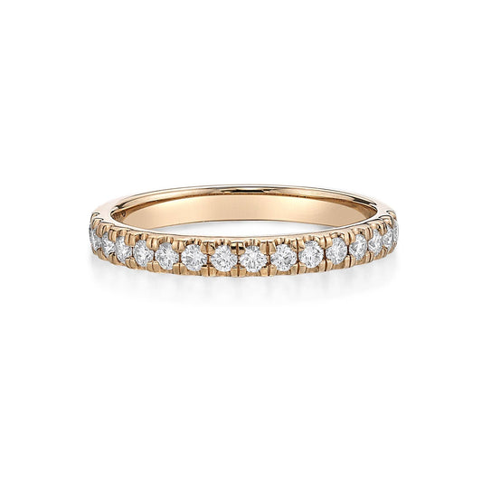 Amara - Round Brilliant Cut Diamond Band image 0