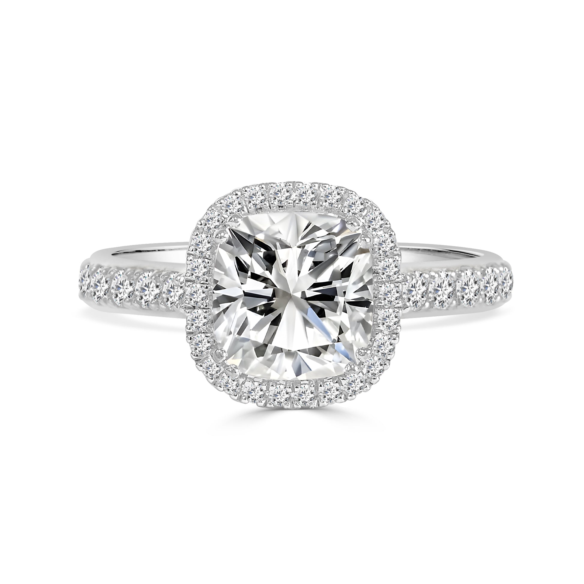 Selena - Cushion Cut Diamond Engagement Ring image 0