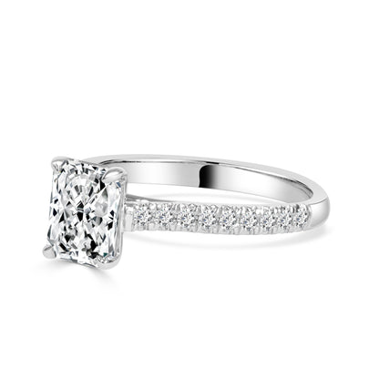 Venus - 1.5 Carat Radiant Cut Enagement Ring image 1
