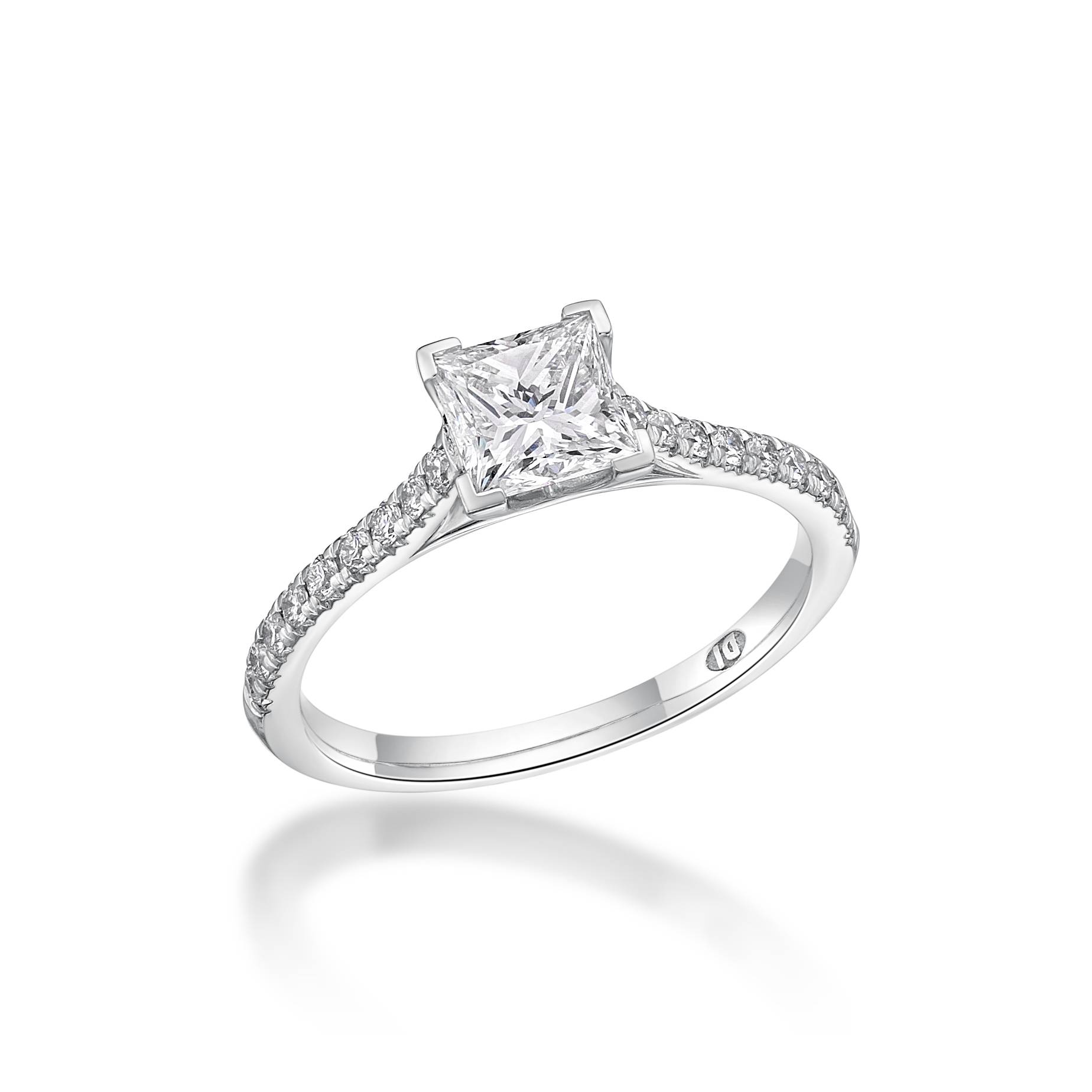 Venus - Princess Cut Diamond Engagement Ring image 1