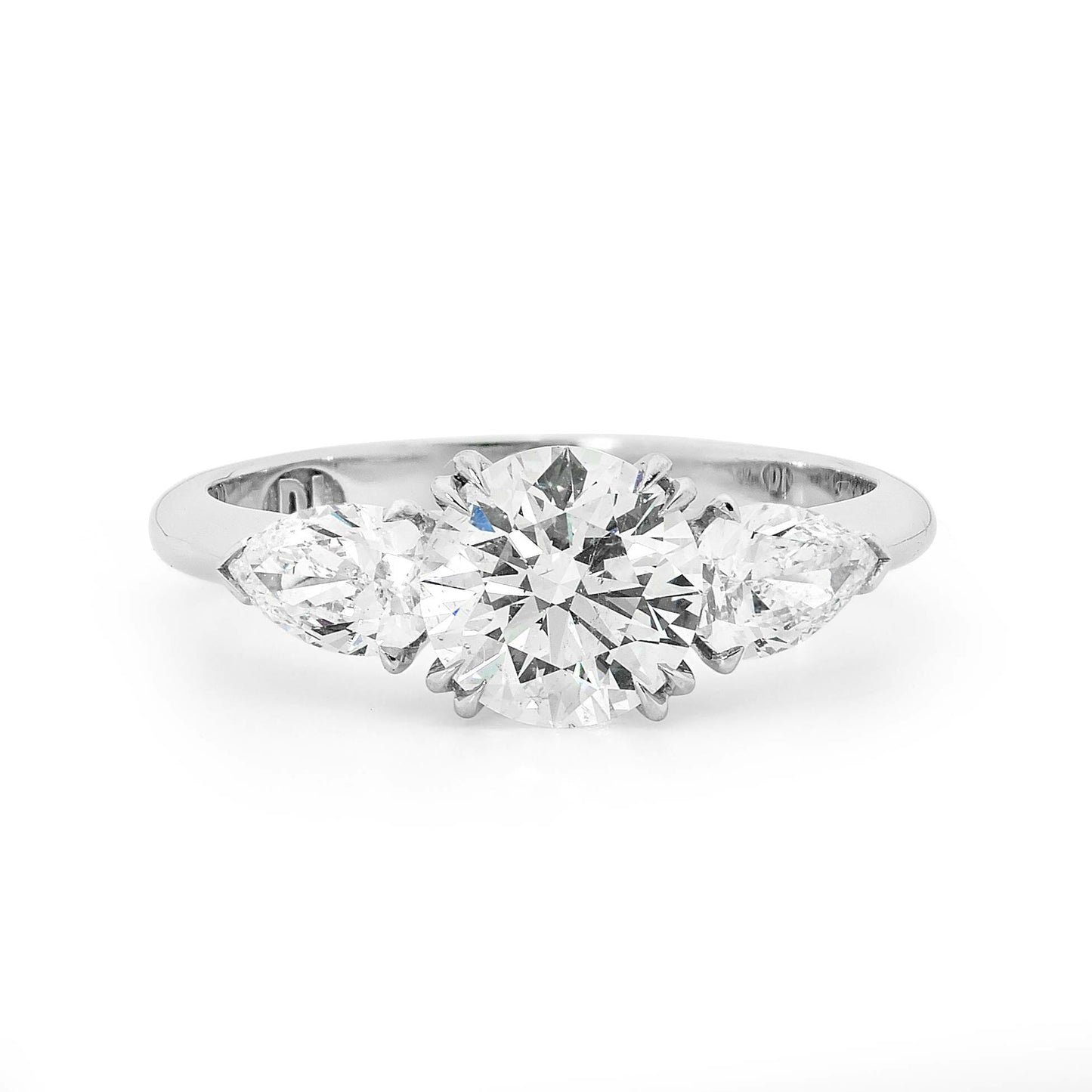 Celestia - Round Brilliant Cut Diamond Engagement Ring image 0