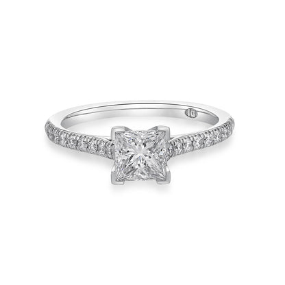 Venus - Princess Cut Diamond Engagement Ring image 0