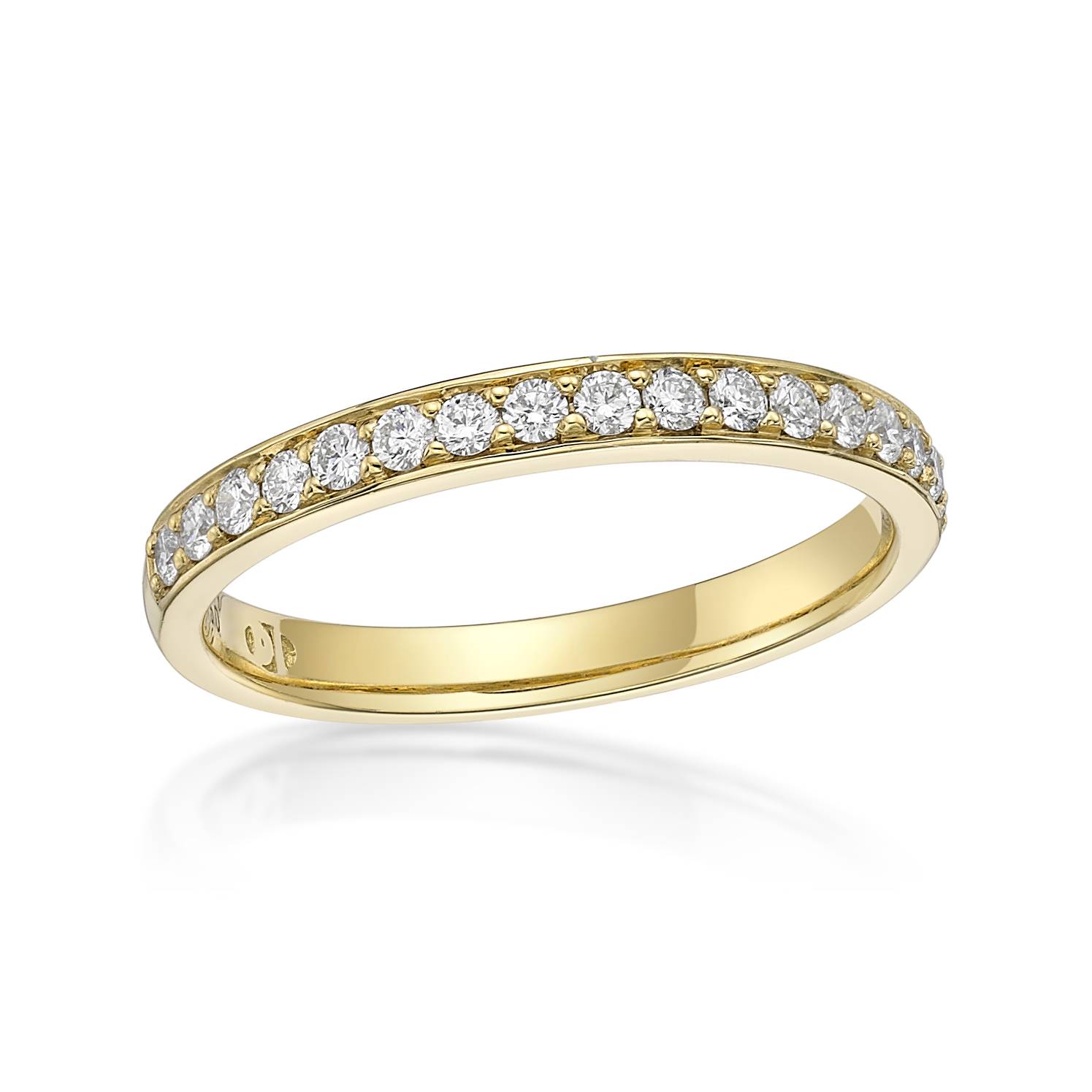 Juno - Brilliant Cut Diamond Band image 1