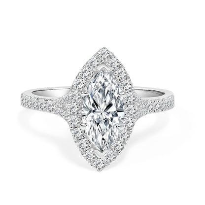 Halley - Marquise Diamond Engagaement Ring