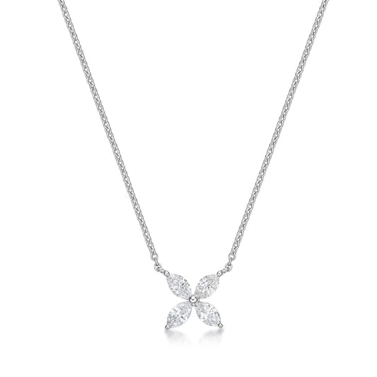 Marquise Cut Diamond Pendant image 0