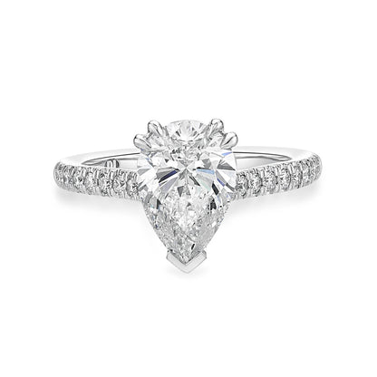 Venus - Pear Cut Diamond Engagement Ring image 0