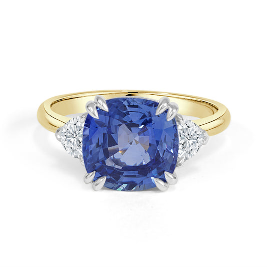 Ceylon Sapphire and Diamond Dress Ring image 0