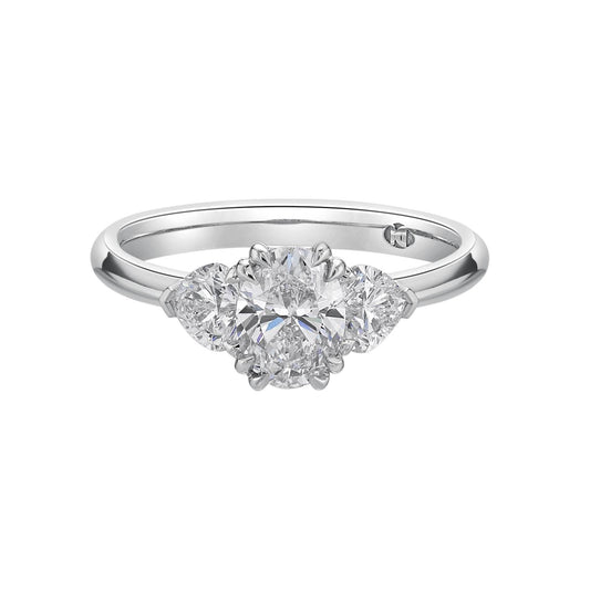 Lasya - Oval Cut Diamond Engagement Ring image 0
