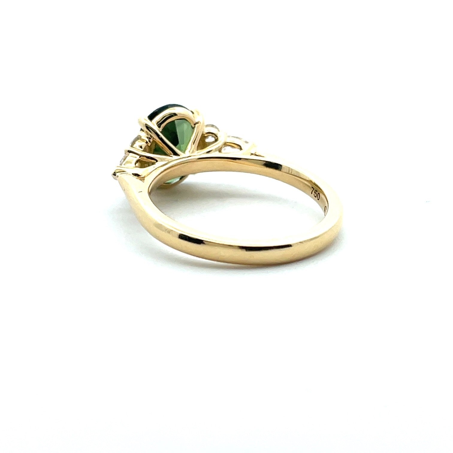 Oval Parti Sapphire & Diamond Dress Ring image 1