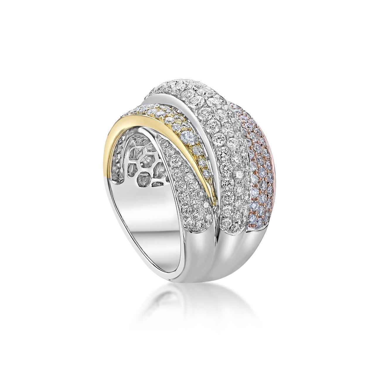 Round Brilliant Cut Diamond Dress Ring image 1