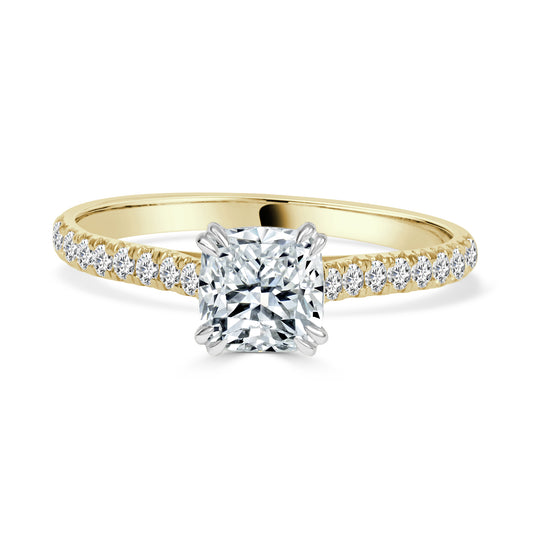 Venus - 1 Carat Cushion Cut Diamond Engagement Ring image 0