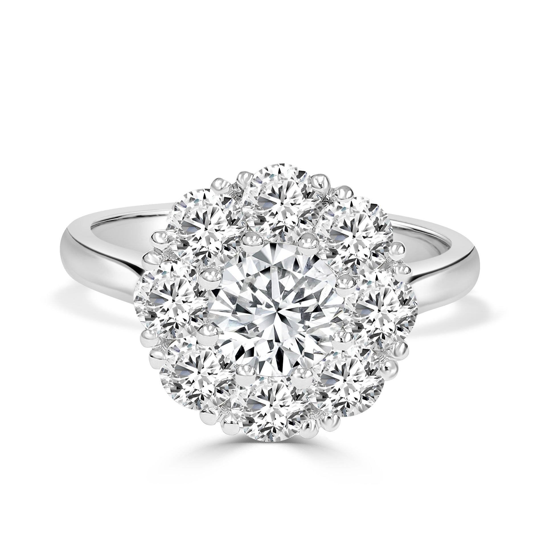 Round Brilliant Cut Diamond Engagement Ring image 0