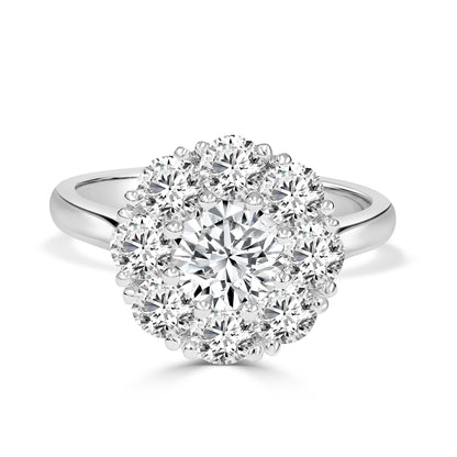 Round Brilliant Cut Diamond Engagement Ring image 0