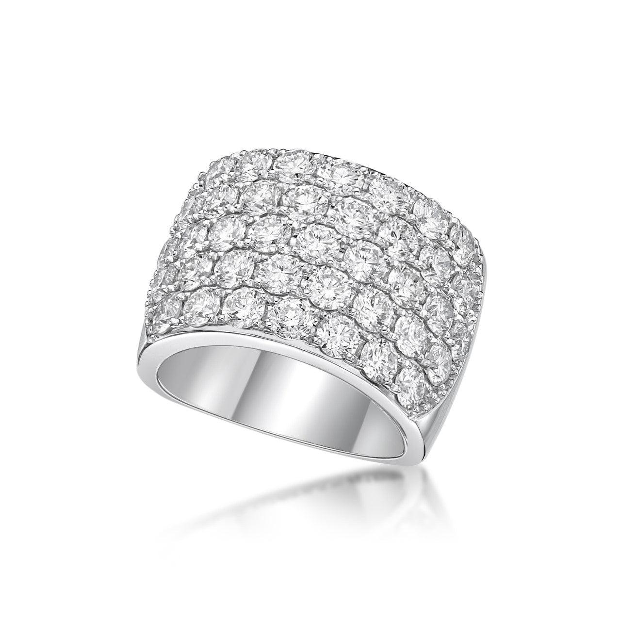 Round Brilliant Cut Diamond Dress Ring image 0
