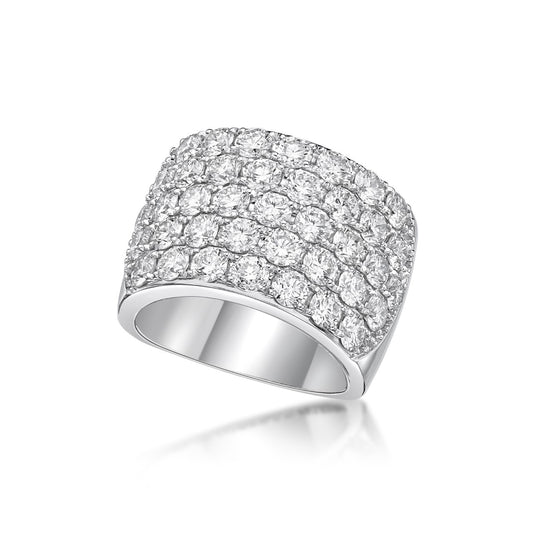 Round Brilliant Cut Diamond Dress Ring image 0